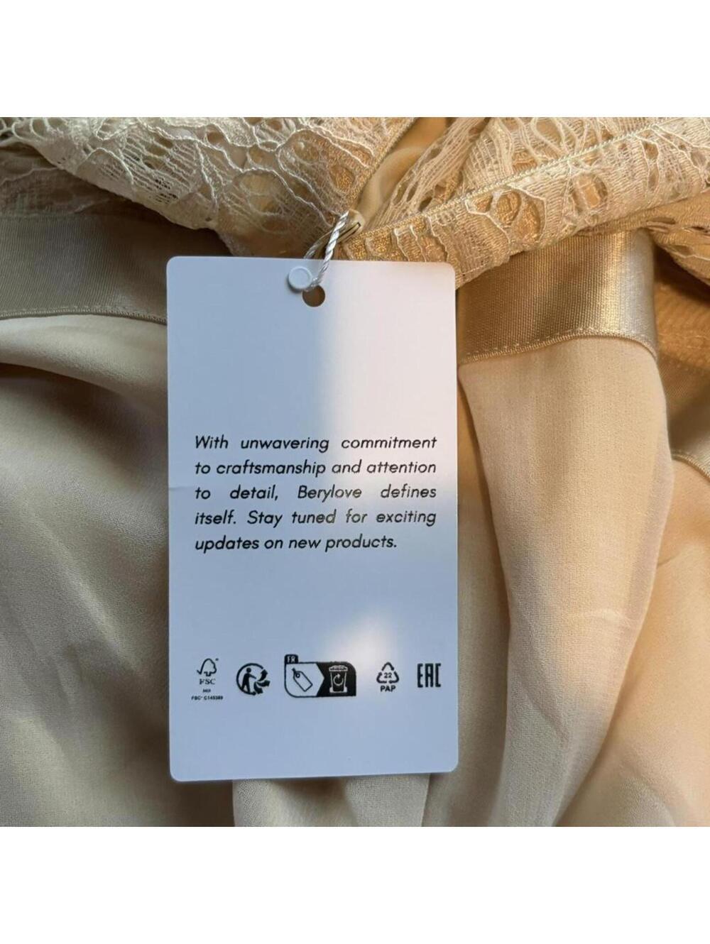 Bery Love gown size XXL NWT - Picture 6 of 6